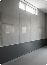 Na: Wand en vloer waterdicht